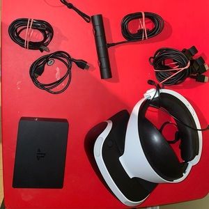Complete PlayStation 4 virtual reality headset 2nd gen